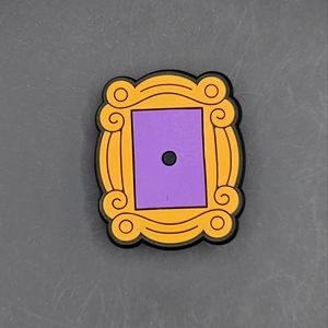 (5/$15) Portrait Frame Friends Croc Charm